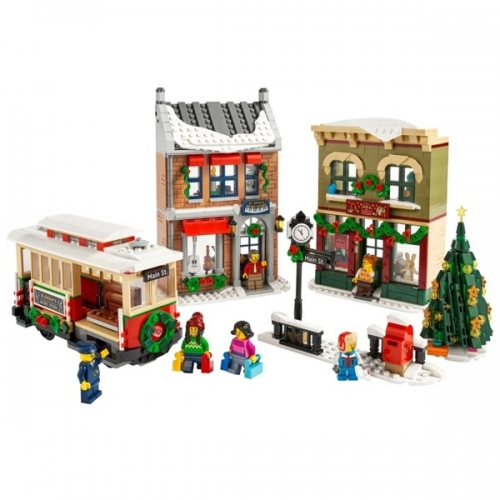 Natale nella strada principale