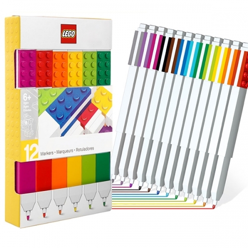 Confezione da 12 Pennarelli Colorati