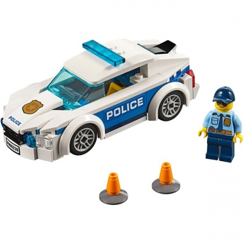 Auto di pattuglia della polizia