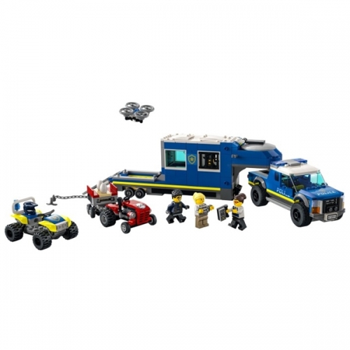 Camion centro di comando della polizia