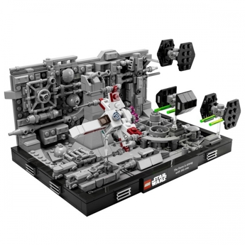 Diorama Volo sulla trincea della Morte Nera