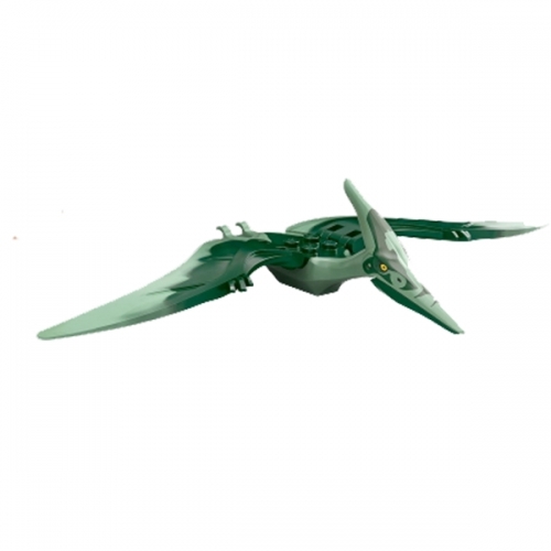 Dinosauro, Pteranodonte con dorso verde