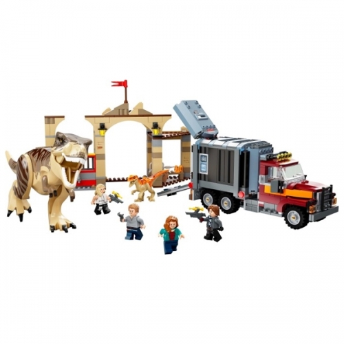 La fuga del Tyrannosaurus Rex e dell’Atrociraptor