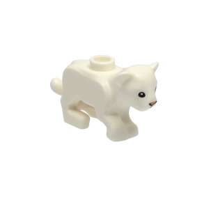 Cucciolo di leone bianco