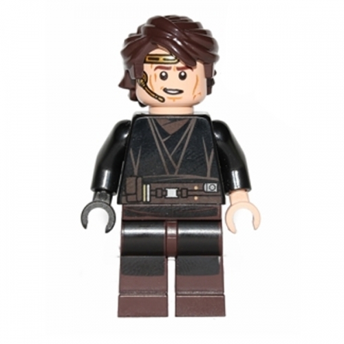 Anakin Skywalker (Dark Brown Legs, Headset)