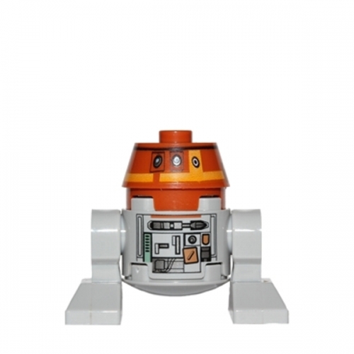 Astromech Droid, C1-10P (Chopper) - Light Bluish Gray Body
