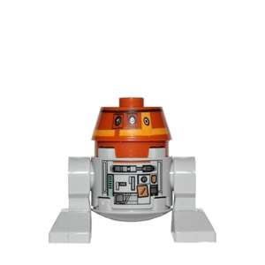 Astromech Droid, C1-10P (Chopper) - Light Bluish Gray Body