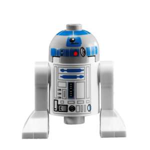 Astromech Droid, R2-D2, Light Bluish Gray Head