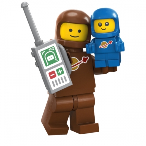 Astronauta Marrone con Spaceboy