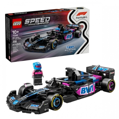 Auto da corsa BWT Alpine F1 Team A524