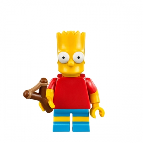 Bart Simpson con Fionda