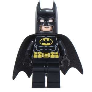 Batman Black Suit with Yellow Belt and Crest