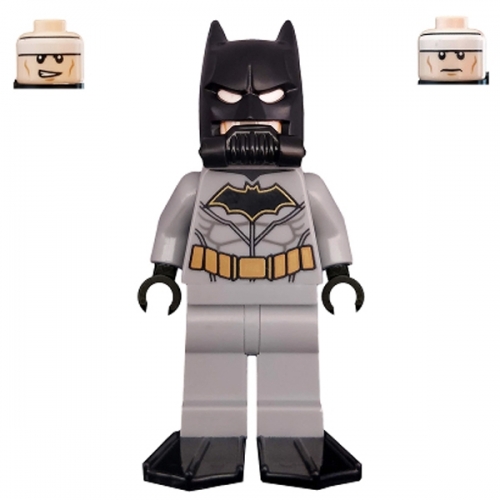 Batman with Flippers and Scuba Mask