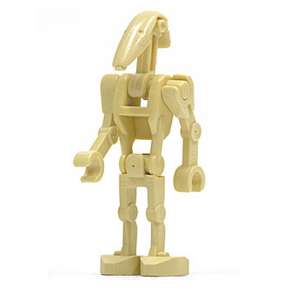 Battle Droid - Tan, Angled Arms