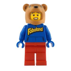 Bernard Bear Costume Guy