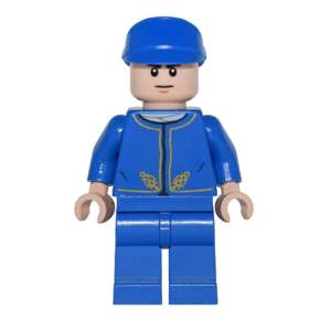 Bespin Guard - Light Nougat Head, Detailed Gold Trim, Furrowed Eyebrows