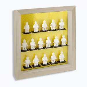 Display Organizer Small 25X25 per LEGO Minifigures Telaio Betulla
