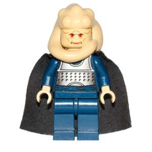 Bib Fortuna - Dark Blue Robe, Tan Skin