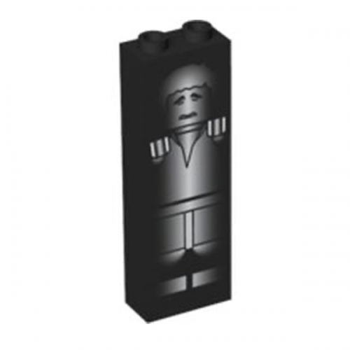 BRICK 1X2X5 'CARBONITE'