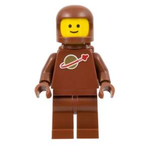 Brown Astronaut, Series 24 (Minifigure Only without Stand and Accessories)