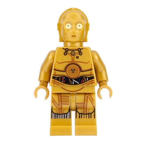 C-3PO - Colorful Wires Printed Legs