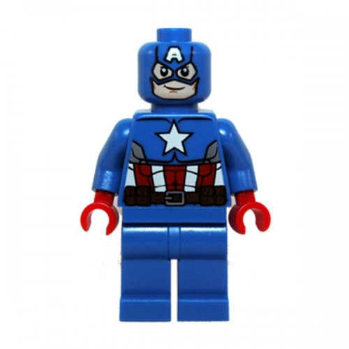 Captain America - Blue Suit, Brown Belt