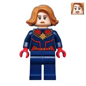 Captain Marvel (Carol Danvers) - Medium Nougat Hair