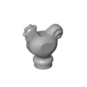 Chicken  flat silver