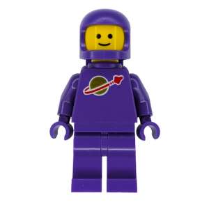 Classic Space - Dark Purple with Air Tanks and Updated Helmet (The Dreamer)