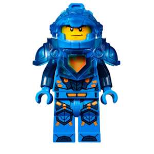 Clay Moorington - Blue Helmet, Trans-Dark Blue Visor and Armor (Ultimate Clay)