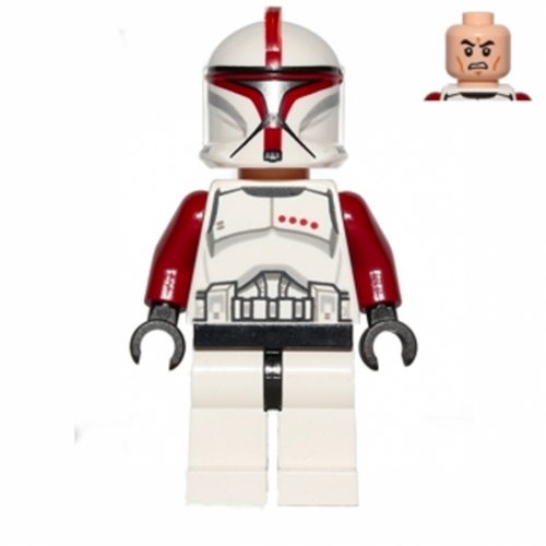 Clone Trooper Captain (Phase 1) - Scowl