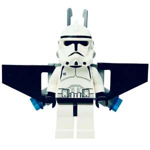 Clone Jet Trooper, Sky Corps (Phase 2) - Black Head