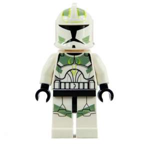 Clone Trooper, Horn Company (Phase 1) - Sand Green and Lime Markings, Large Eyes