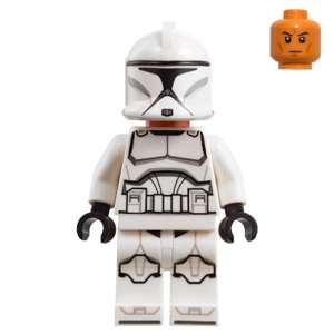 Clone Trooper (Phase 1) - Nougat Head, Printed Legs and Boots