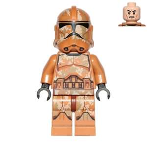 Clone Trooper (Phase 2) - Geonosis Camouflage, Scowl