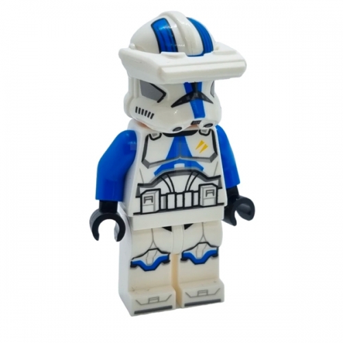 Clone Trooper Specialist, 501st Legion (Phase 2) - Blue Arms, Macrobinoculars, Nougat Head, Helmet with Holes