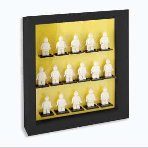 Display Organizer Small 25X25 per LEGO Minifigures Telaio Nero