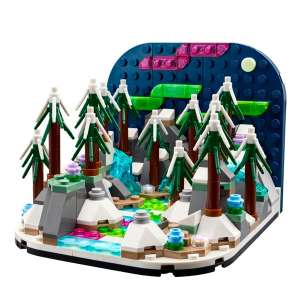 Diorama Aurora boreale