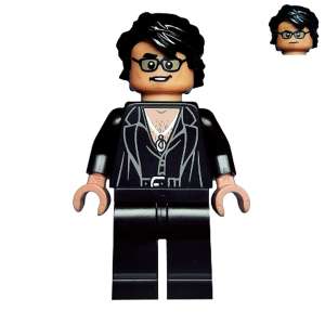 Dr. Ian Malcolm - Partially Open Shirt with Jacket