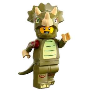 Fan in costume da triceratopo