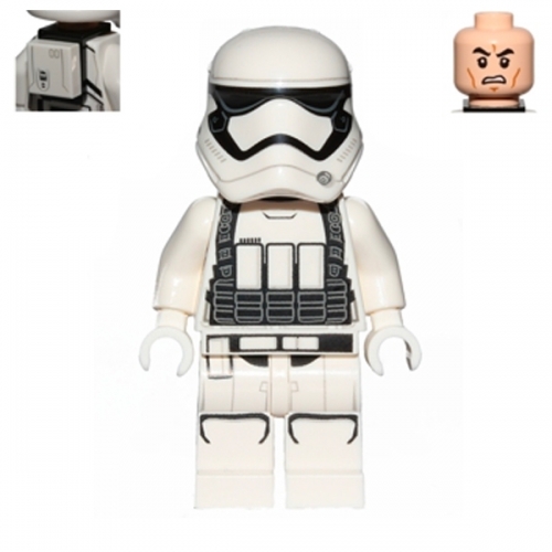 First Order Heavy Assault Stormtrooper (Rounded Mouth Pattern) - Backpack