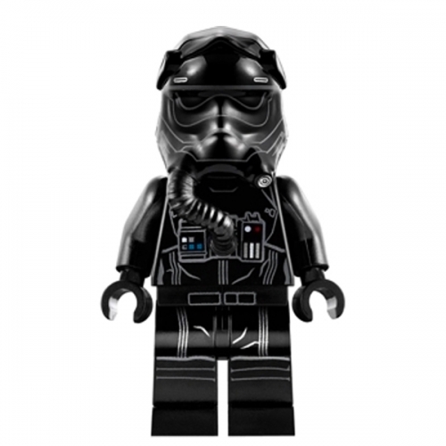 First Order TIE Pilot, Three White Lines on Helmet