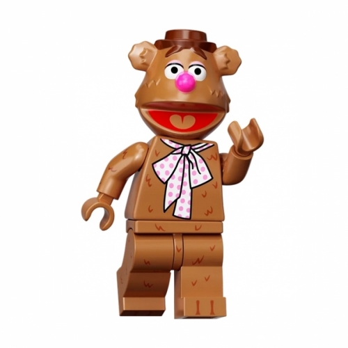 Fozzie Bear, The Muppets (Minifigure Only without Stand and Accessories)