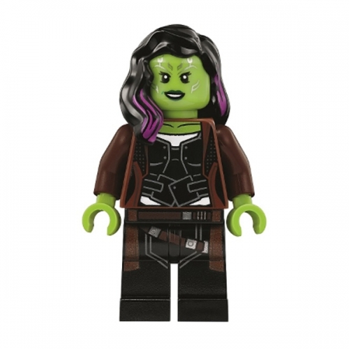 Gamora, Long Reddish Brown Coat