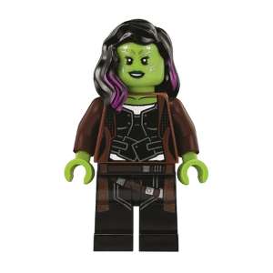 Gamora, Long Reddish Brown Coat