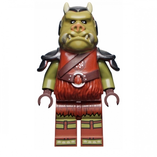 Gamorrean Guard - Olive Green, Reddish Brown Legs