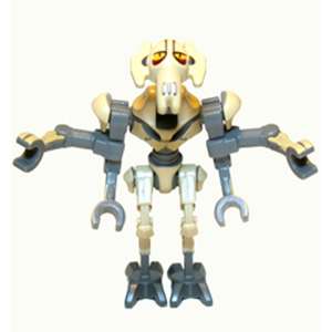 General Grievous - Bent Legs, Tan Armor