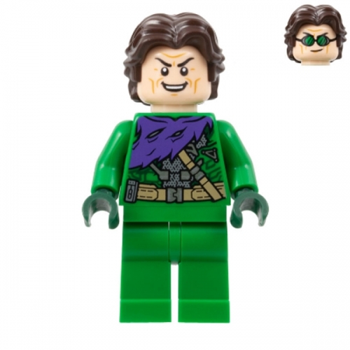 Green Goblin - Green Outfit without Mask, Dark Brown Hair