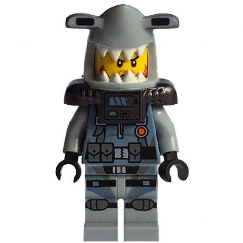 Hammer Head - Dark Red Beard, Small Knee Plates