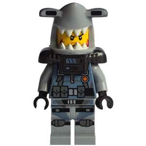 Hammer Head - Dark Red Beard, Small Knee Plates